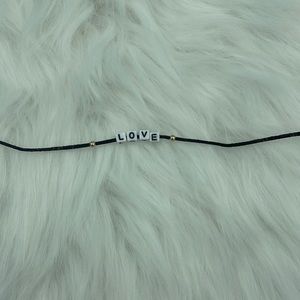 Love Beaded Choker Adult XS-XL size Free Shipping